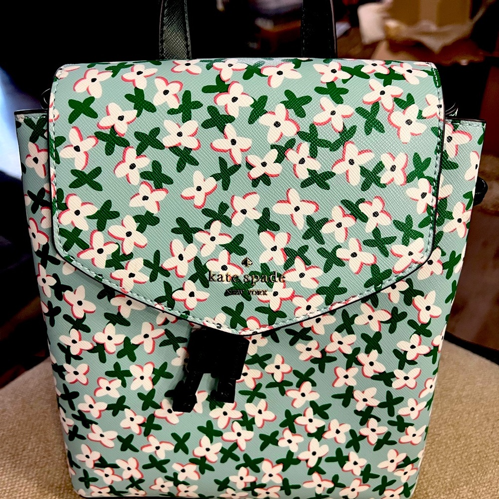 Kate Spade springtime backpack